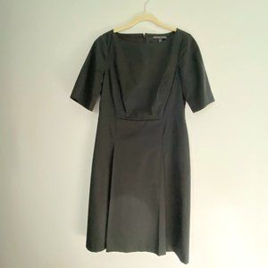 Brooks Brothers 346 Black Cotton Dress - Size 6